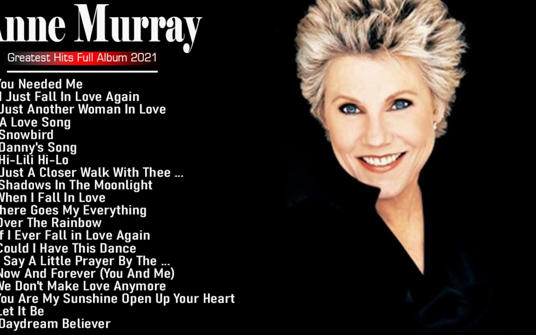 安ⷮŠ玛莉 加拿大情歌女歌手 Anne Murray Greatest Hits Playlist  The Best Songs Full Album哔哩哔哩bilibili