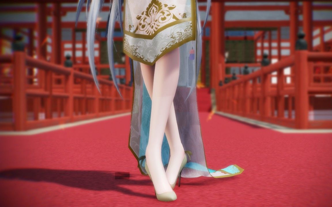 【mmd】蝴蝶步的化身言和~极乐净土(渲染测试向)