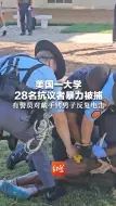 Download Video: 美国一大学28名抗议者被捕 有警员对戴手铐男子反复电击 一女教授劝阻时被暴力摁倒