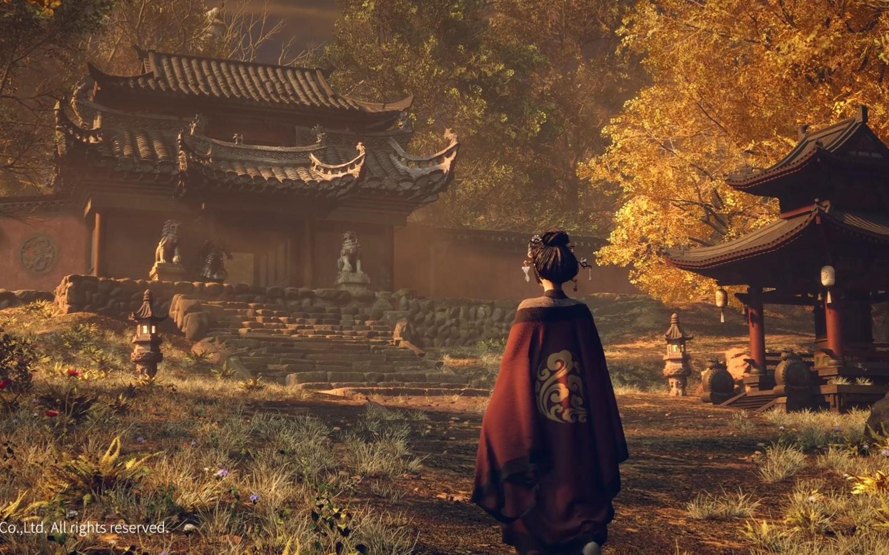 createwithpbrmax丨国风美学传统文化丨ue5建模渲染丨古风场景动画