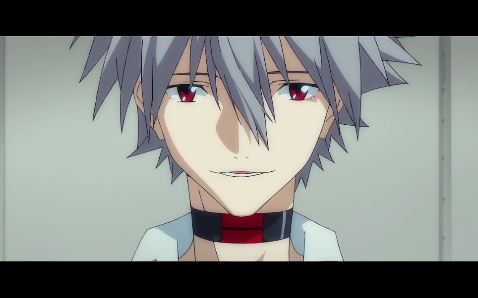 《eva渚薰》"值得我对你有好感""好感?""所谓好感就是喜欢啊"