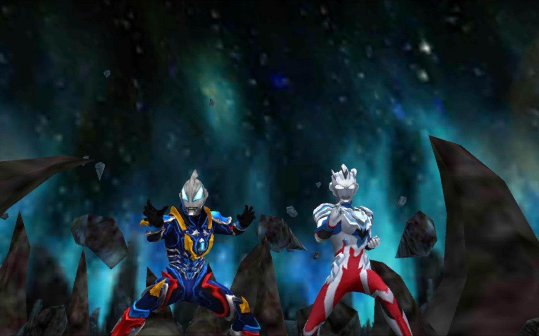 【奥特曼融合激战】捷德银河初生与泽塔阿尔法装甲的再度联手!