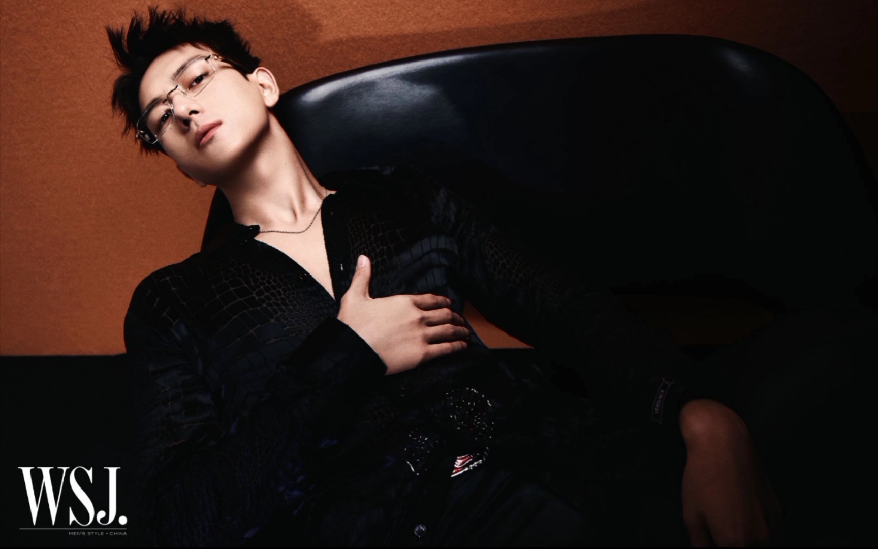 李现wsj.八月刊封面