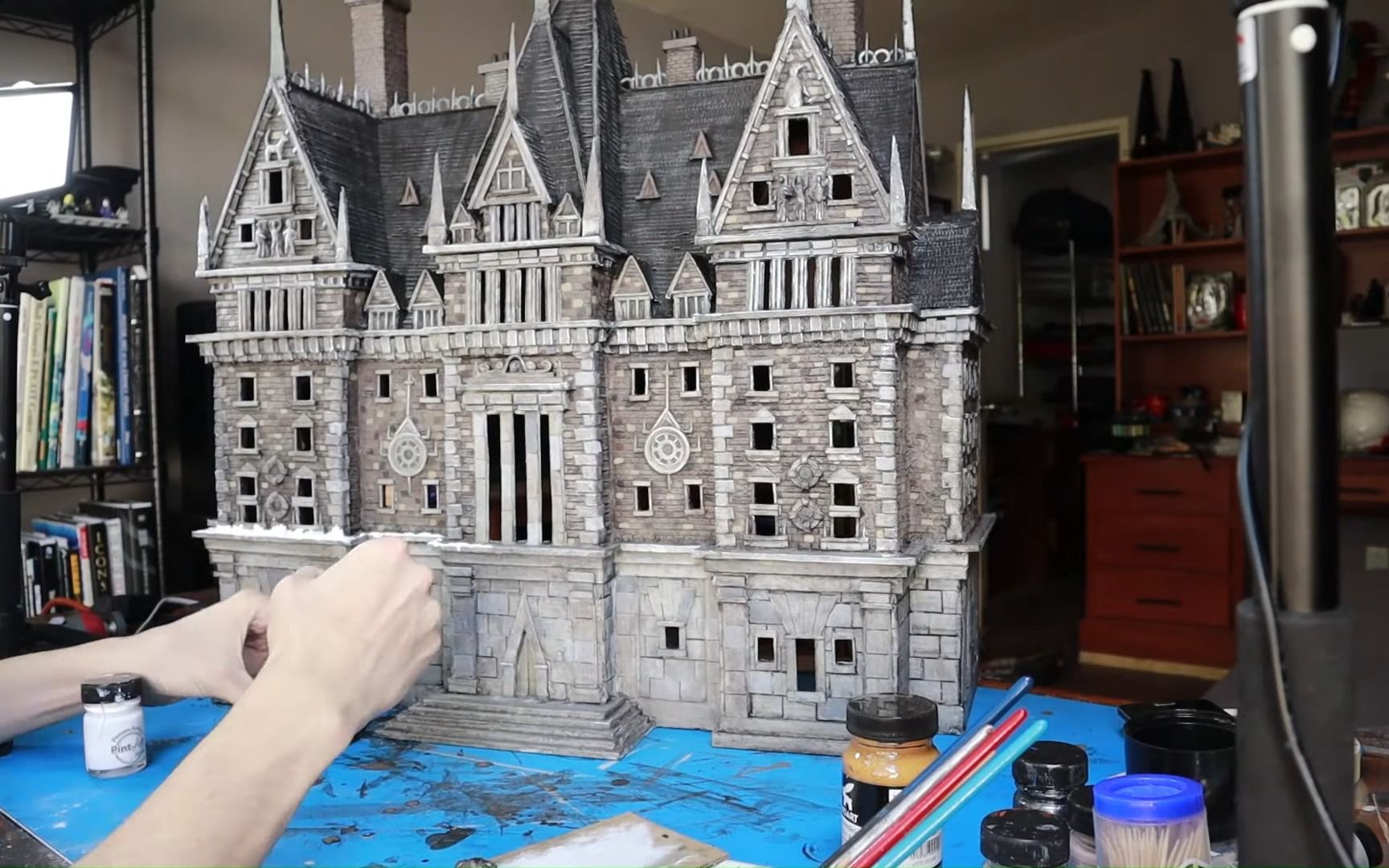 【krltslnd的宏大微缩场景】蝙蝠侠·韦恩庄园重现_哔哩哔哩_bilibili