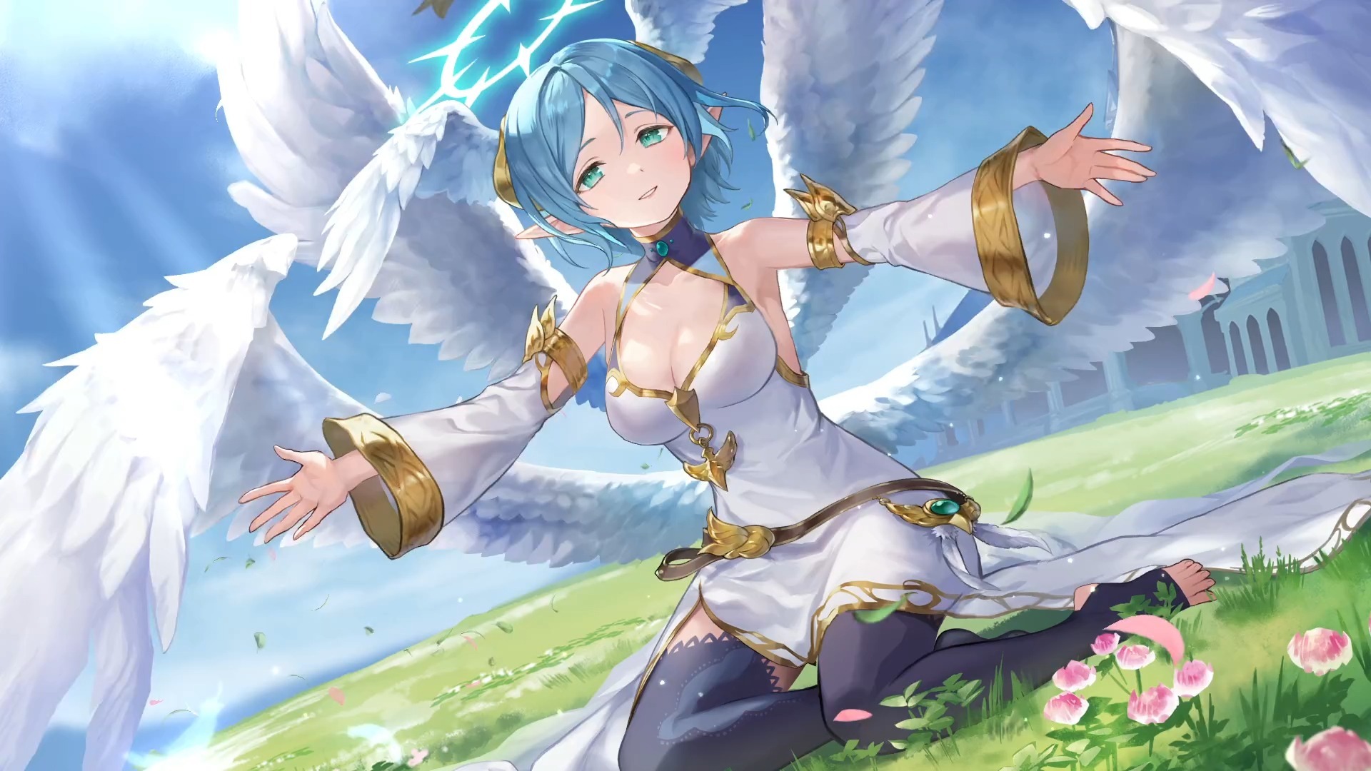 白翼麻麻太好看了!可爱又温柔!