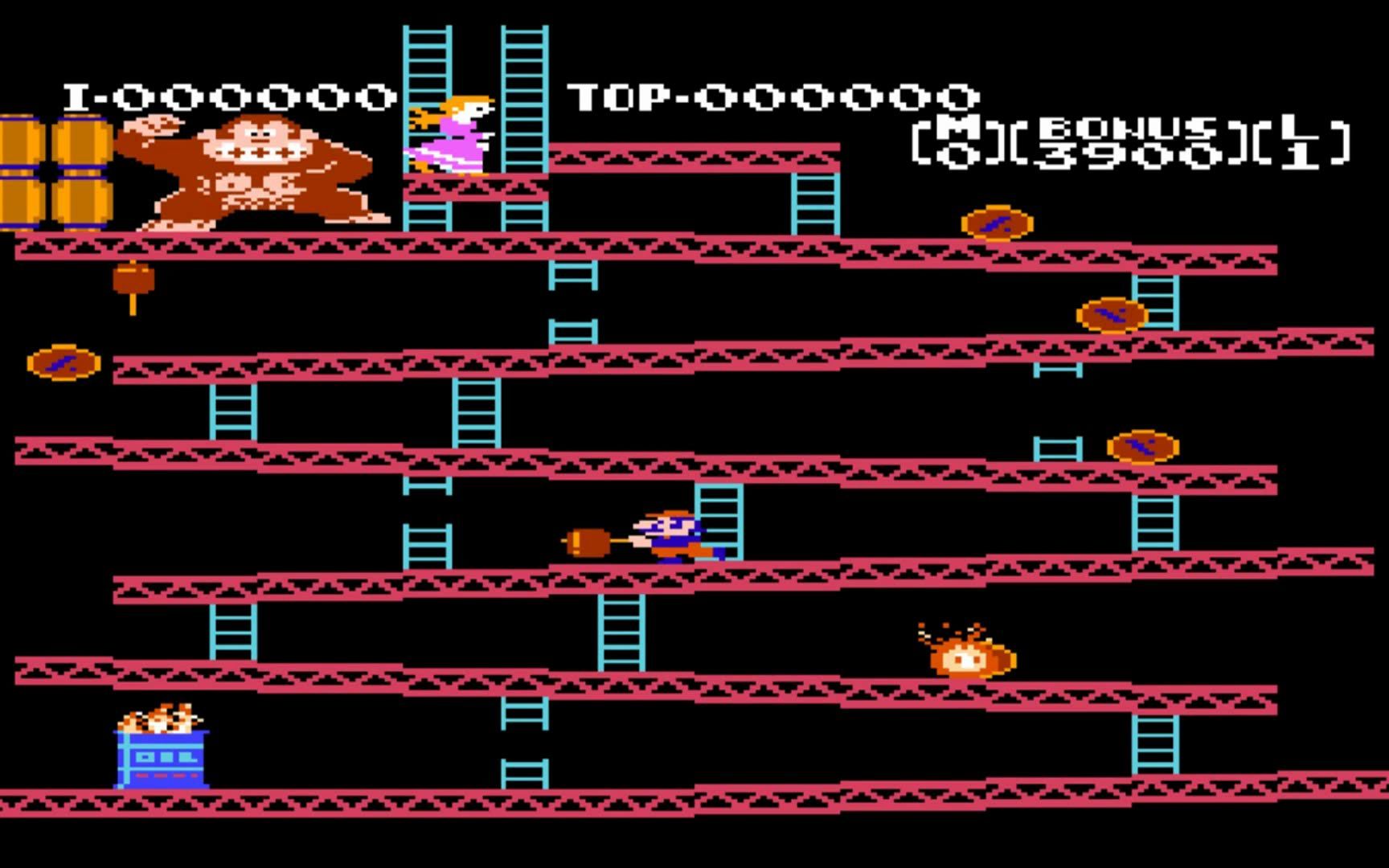 木子小驴解说《fc红白机大金刚1代》回忆童年经典游戏系列试玩