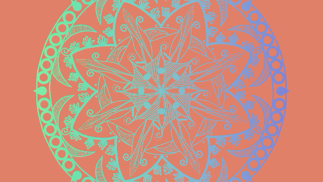 【小八ipad绘画教程】【procreate】对称功能画对称图形2