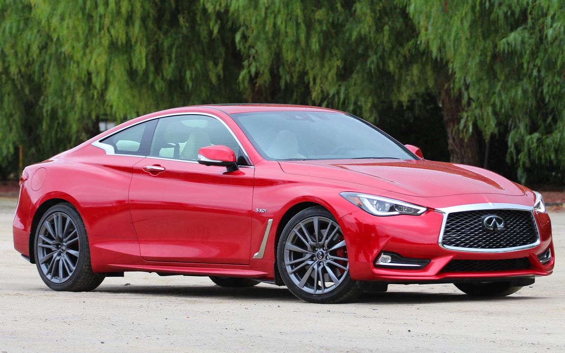 2017英菲尼迪q60sredsportawd公路试驾