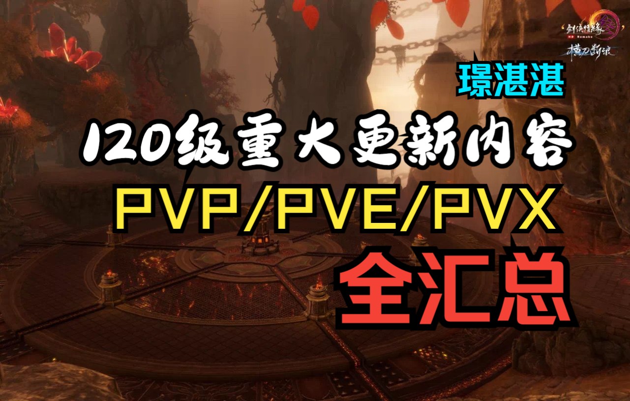 【璟湛湛】剑网三120级重大更新内容全汇总(涵盖PVE/PVP/PVX全玩法)剑网3攻略