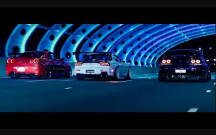 下载视频: 午夜奔跑 (R34 GTR, FD RX7, Evo 等等··) | 集锦