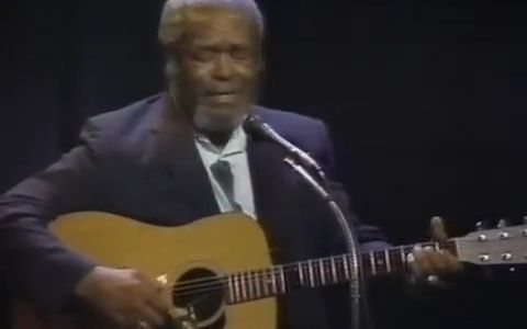 [图]【乡村布鲁斯】Brownie McGhee 1988年电视表演