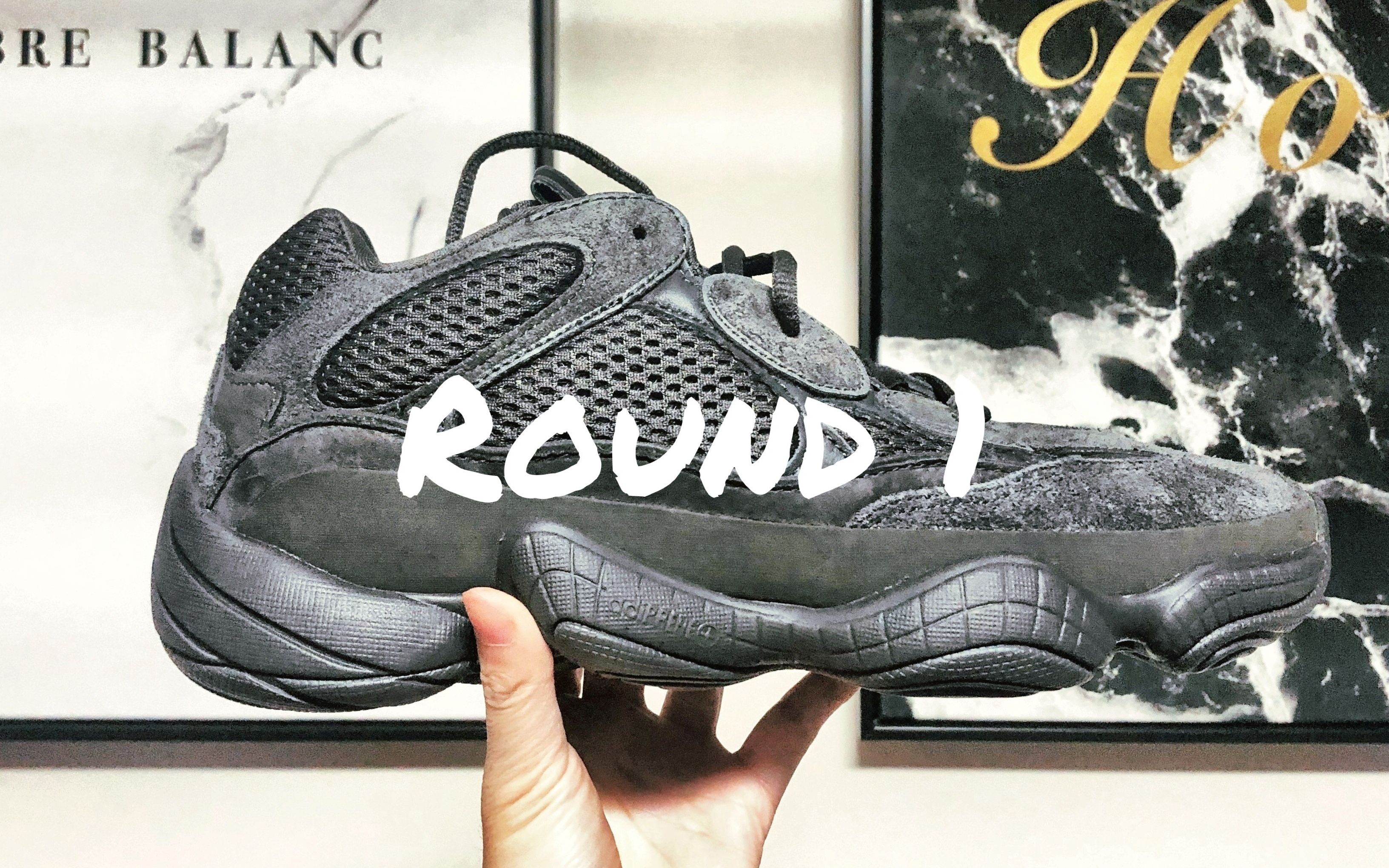 ADIDAS YEEZY 500「UTILITY BLACK」黑武士/黑魂哔哩哔哩bilibili