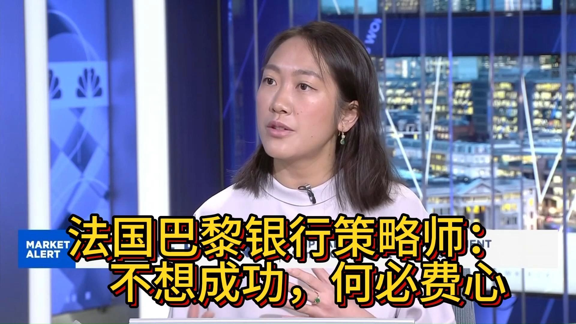 不想成功,何必费心——法国巴黎银行策略师Sophie Huynh哔哩哔哩bilibili