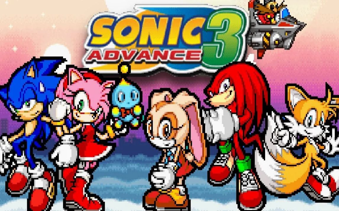 [图]【60帧】索尼克:进化3（Sonic Advance3）全收集通关