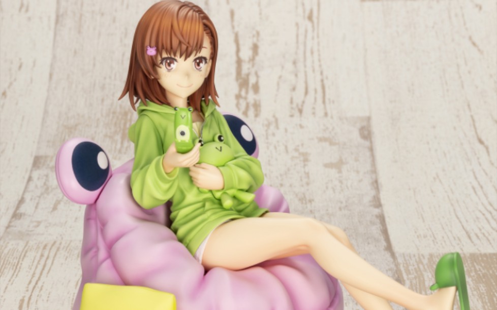 寿屋御坂美琴呱太睡衣装手办开箱