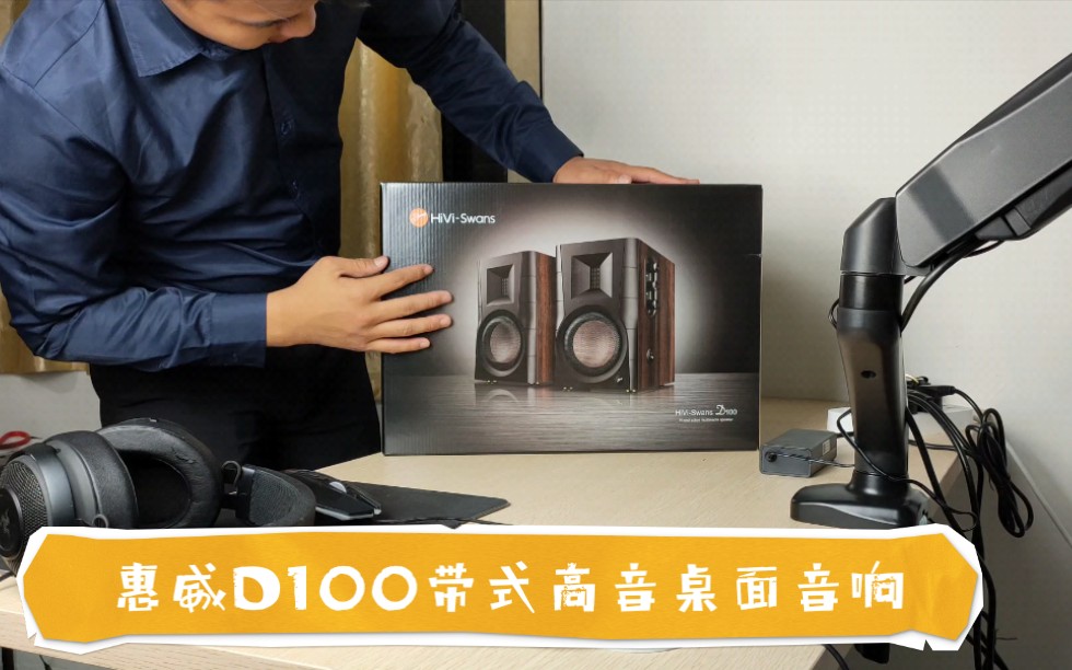 惠威d100入门级带式高音桌面音响