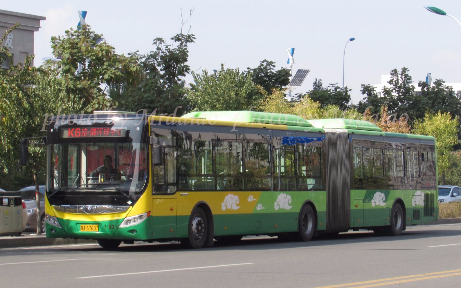 【呼和浩特公交pov】呼和浩特k6路宇通18米全程第一视角展望