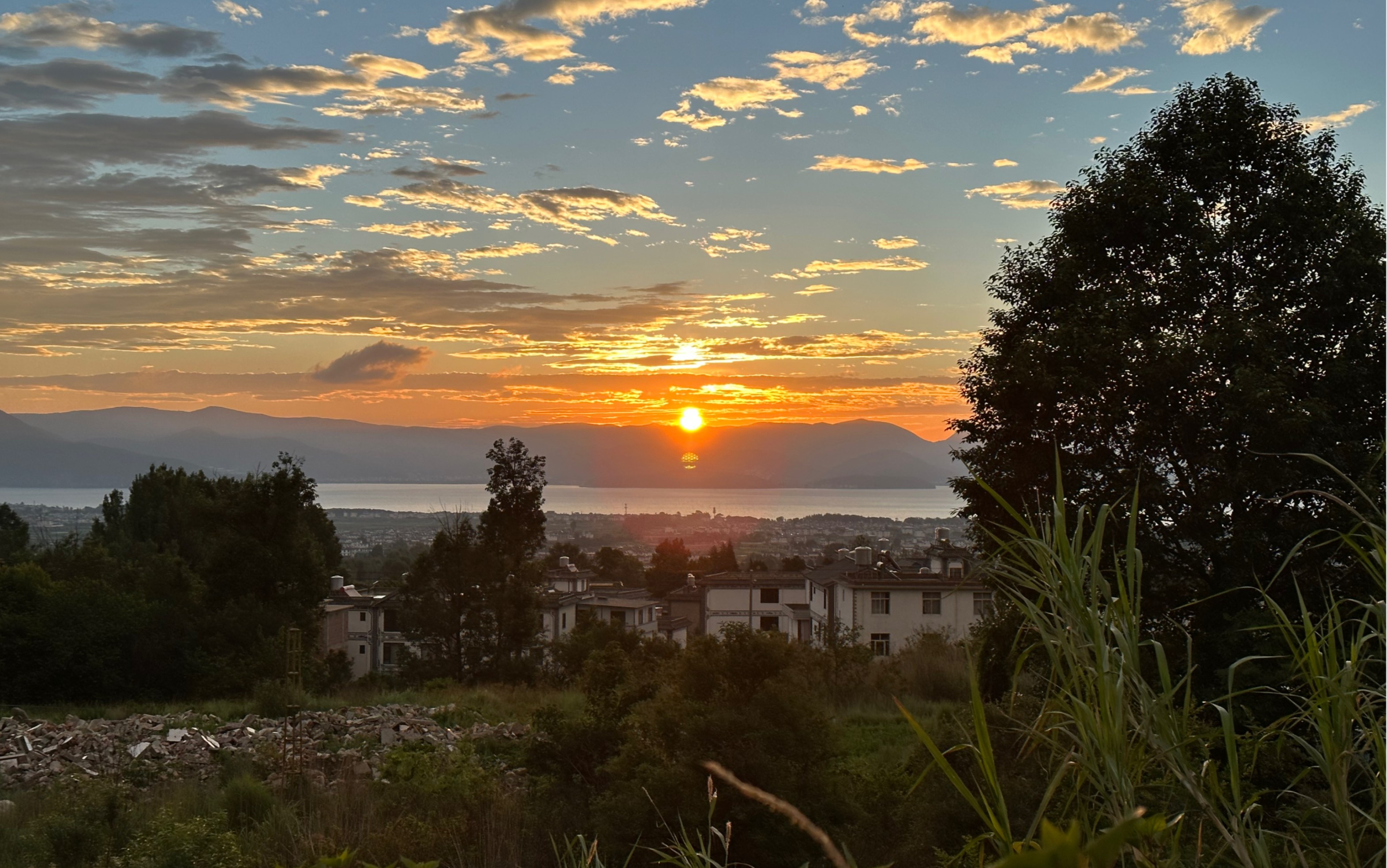 0618,大理,晨跑,日出