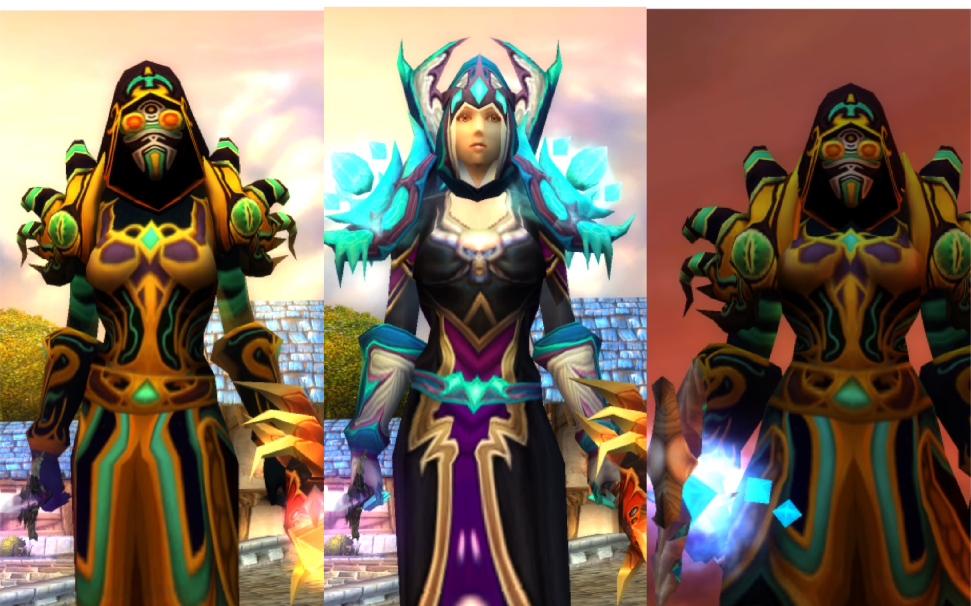 魔兽世界p6版本术士内战教学铁西贾玲