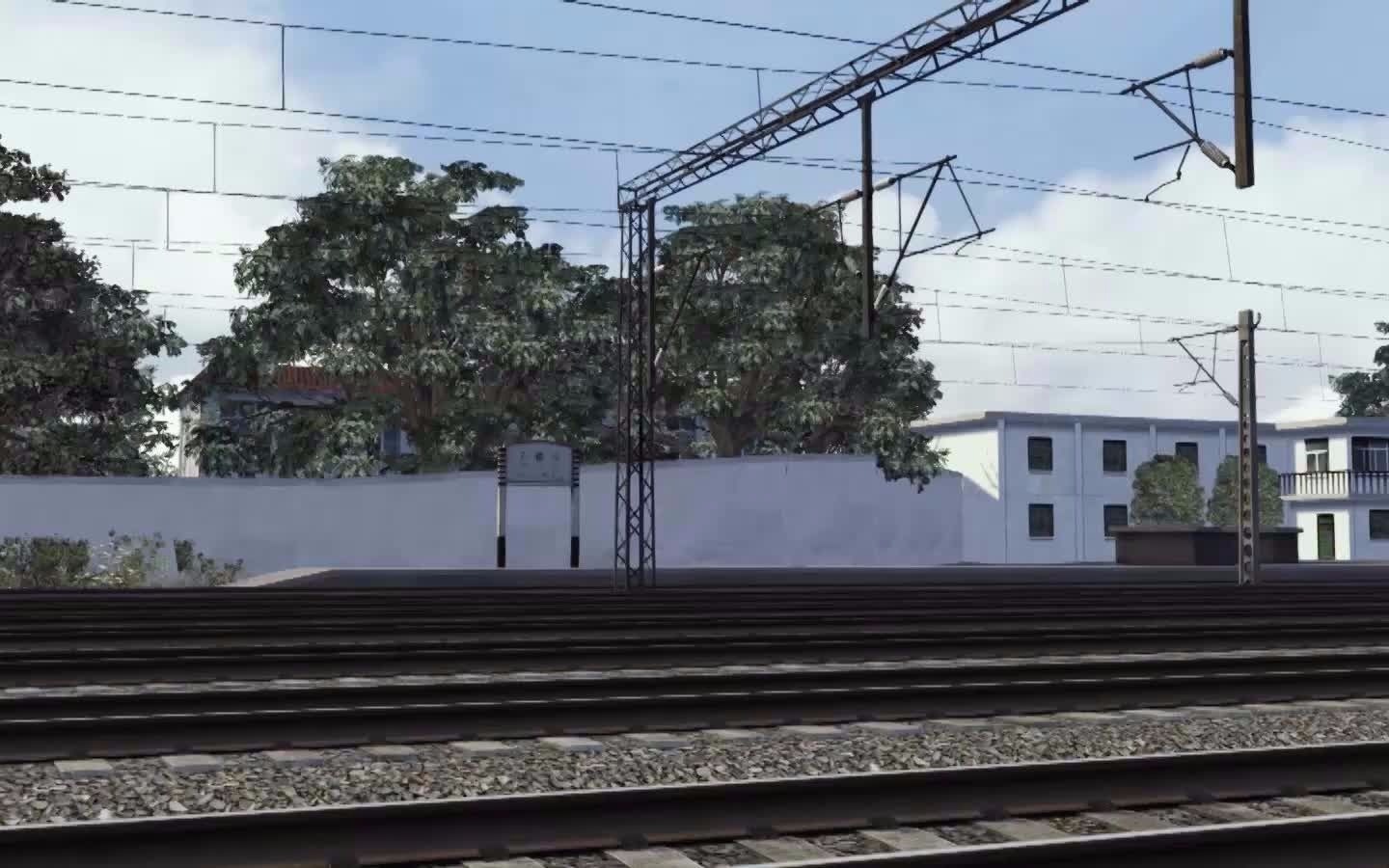 【ts2020】开往成都东的crh1过石板滩站