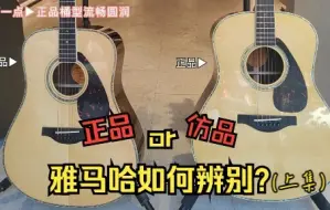 Download Video: YAHAHA真假难辨？14招教你鉴别雅马哈吉他(上集)  新手入门必看