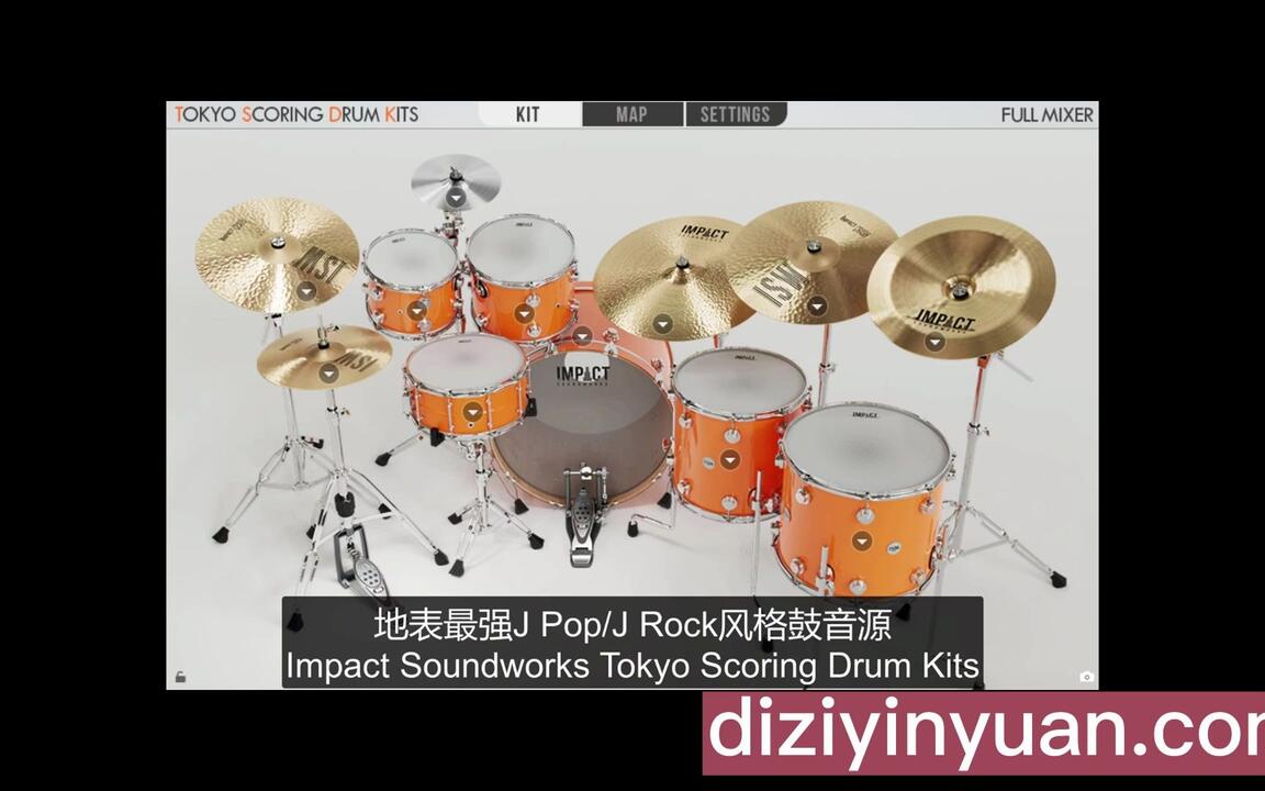 Impact Soundworks Tokyo Scoring Drum Kits KONTAKT使用教程_哔哩哔哩
