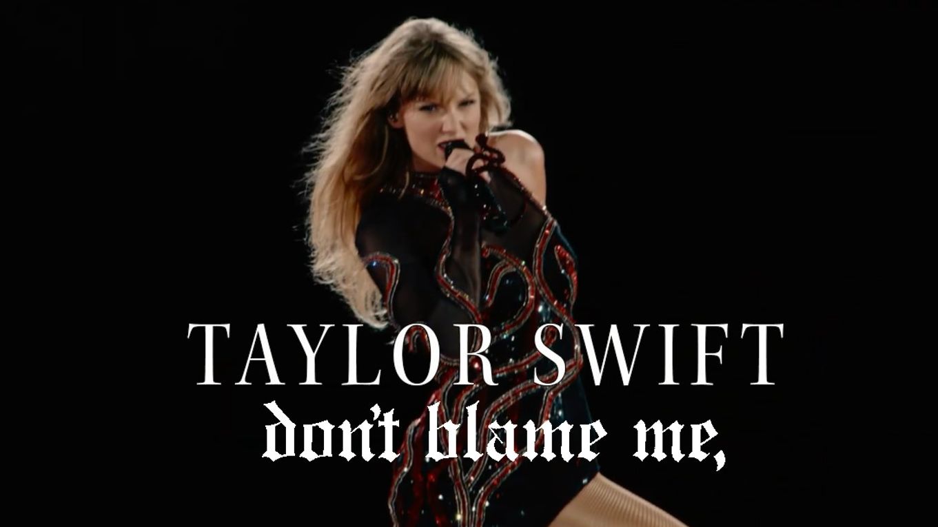 【别怪老娘】taylor swift - dont blame me (live 2023 eras tour)