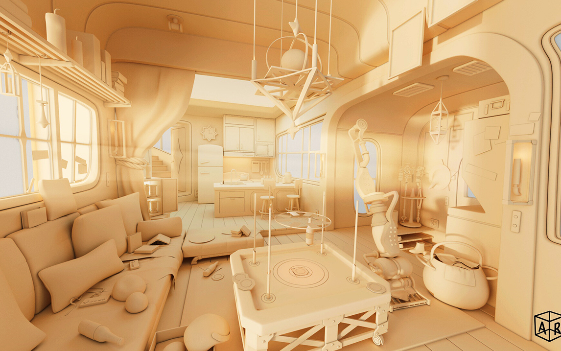 【3dmax】室内场景(1)