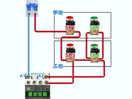 两地控制电路接线哔哩哔哩bilibili