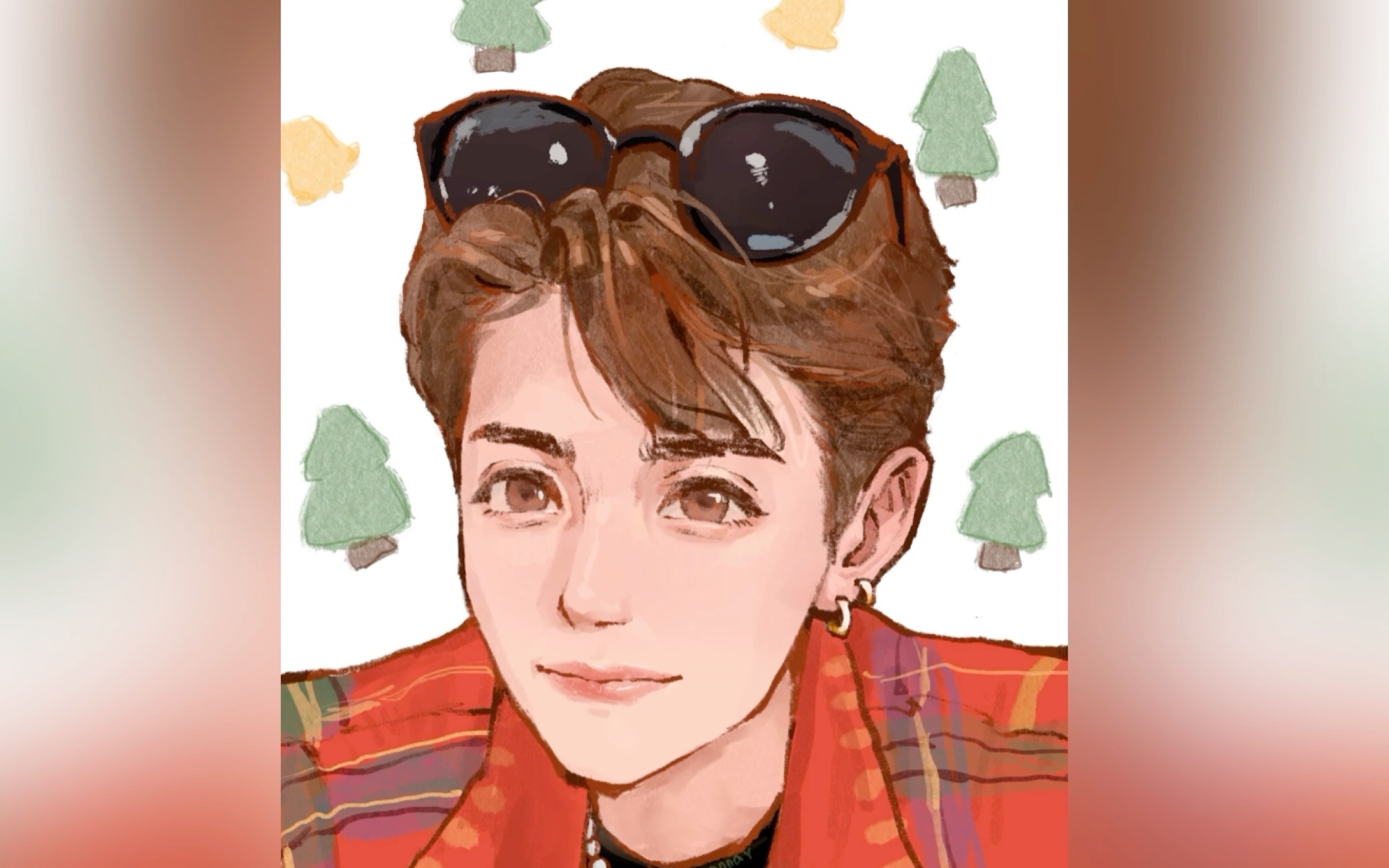 【王嘉尔】饭绘圣诞小嘉(过程)