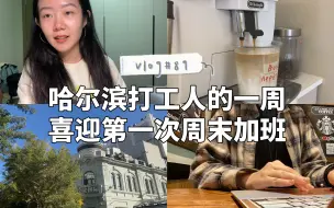 Download Video: 【vlog89】哈尔滨打工人｜下班后一个人看电影｜喜迎第一次周末加班｜究竟生活和工作应该如何平衡呢