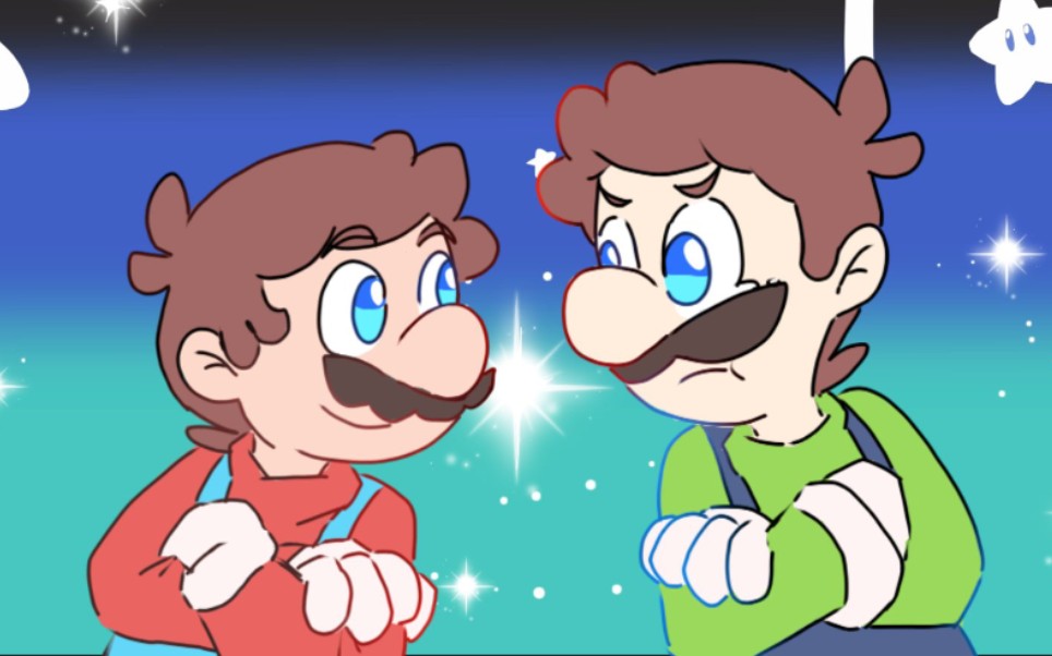 【马里奥&路易基】ポジティ部vsネガティ部