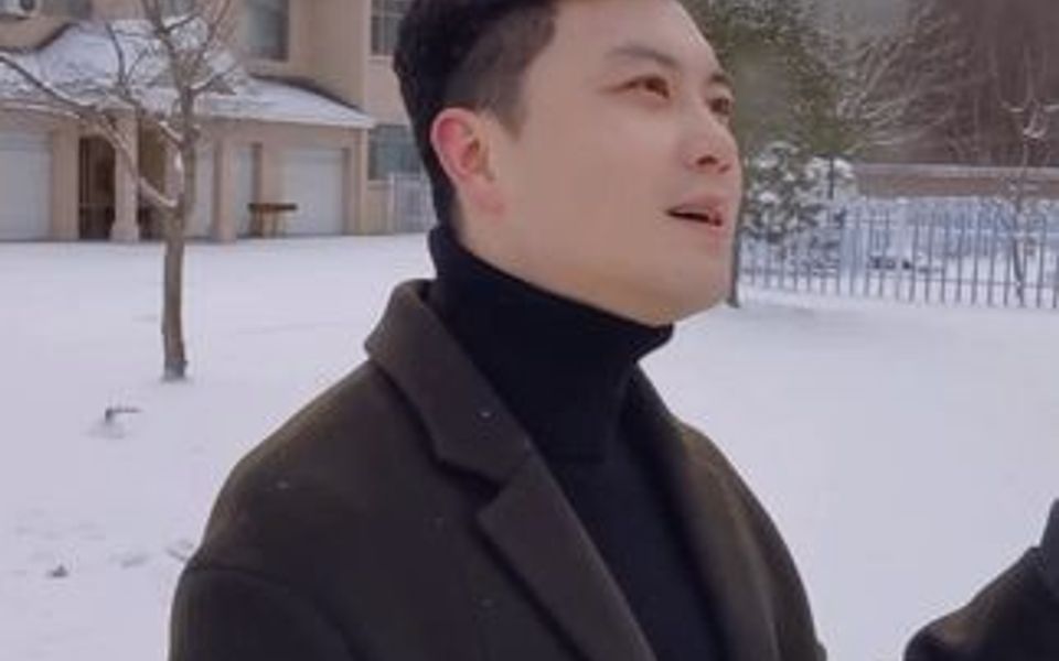 [图]北京晨雪，出来听听（雪落下的声音）