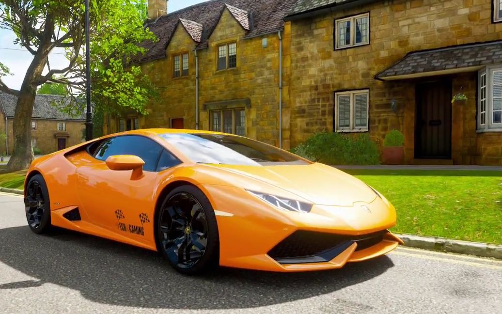 极限竞速地平线4:驾驶兰博基尼huracan lp 610-4