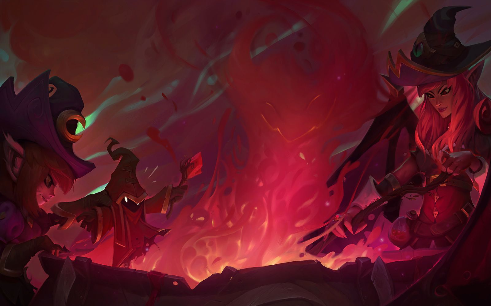 【lol英雄联盟】新版末日人机试玩慢镜头下的英雄技能