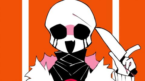 Dust Sans】Psycho meme 【UnderTale AU】 - BiliBili