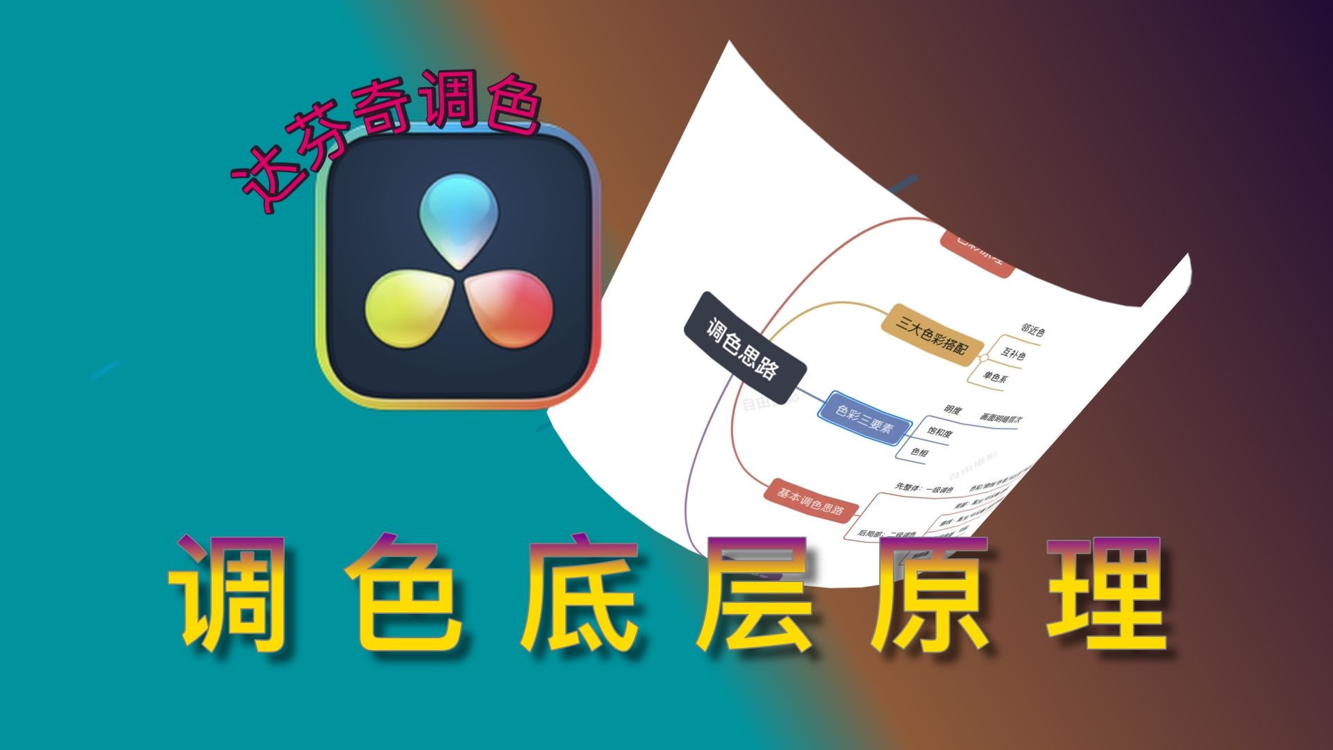 调色底层原理，一个视频就懂