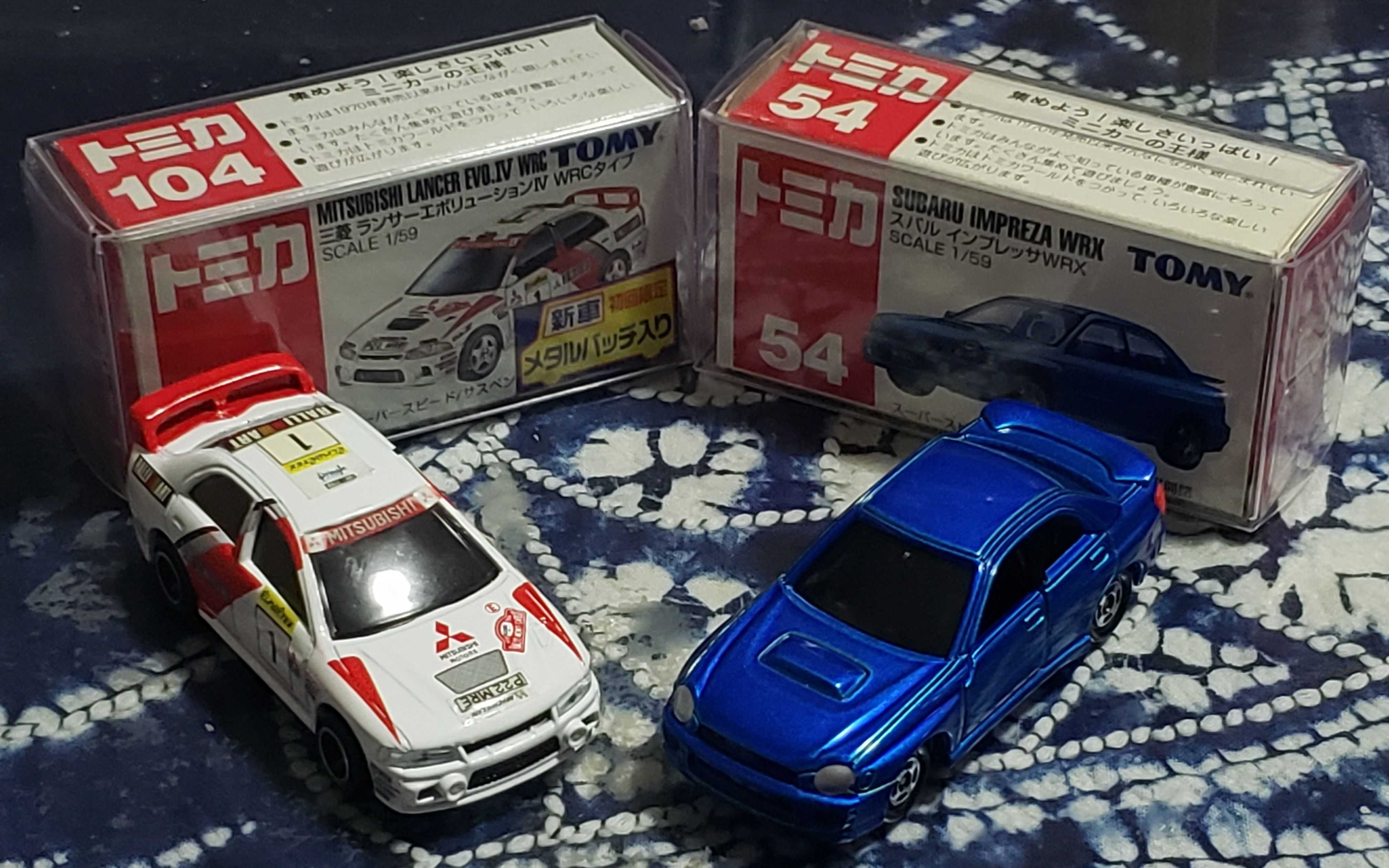 玩具开箱老多美卡三菱石油evo3开箱和虫眼翼豹的开箱视频