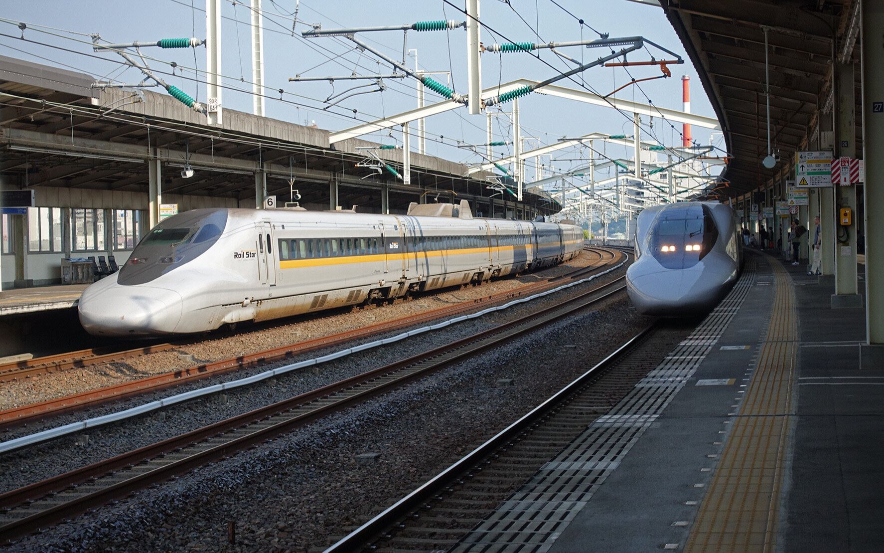 电车go 山阳新干线 ひかり374 hikari railstar 博多-新大阪 700系