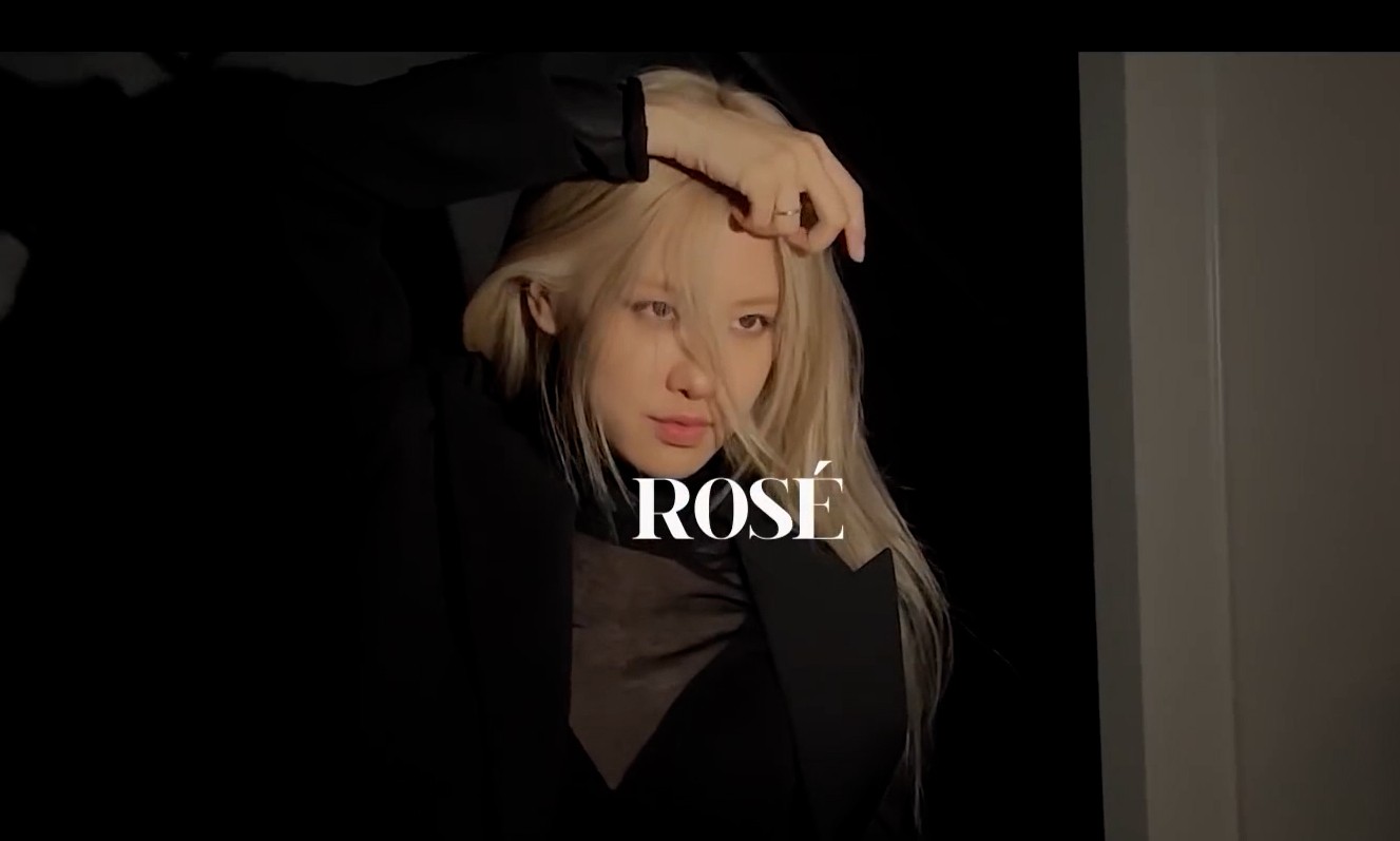 火爆全球的韩国BLACKPINK女团成员ROSE时尚大片哔哩哔哩bilibili