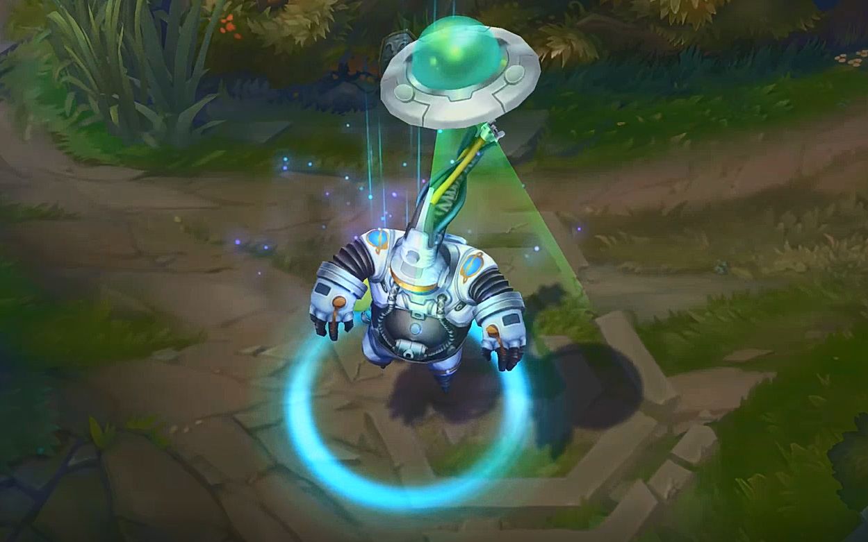 最新!lol巴德宇航员皮肤测试,帅呆了#16