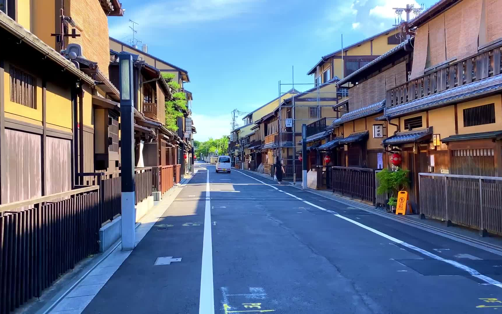 京都花见小路周边散步 日本街景
