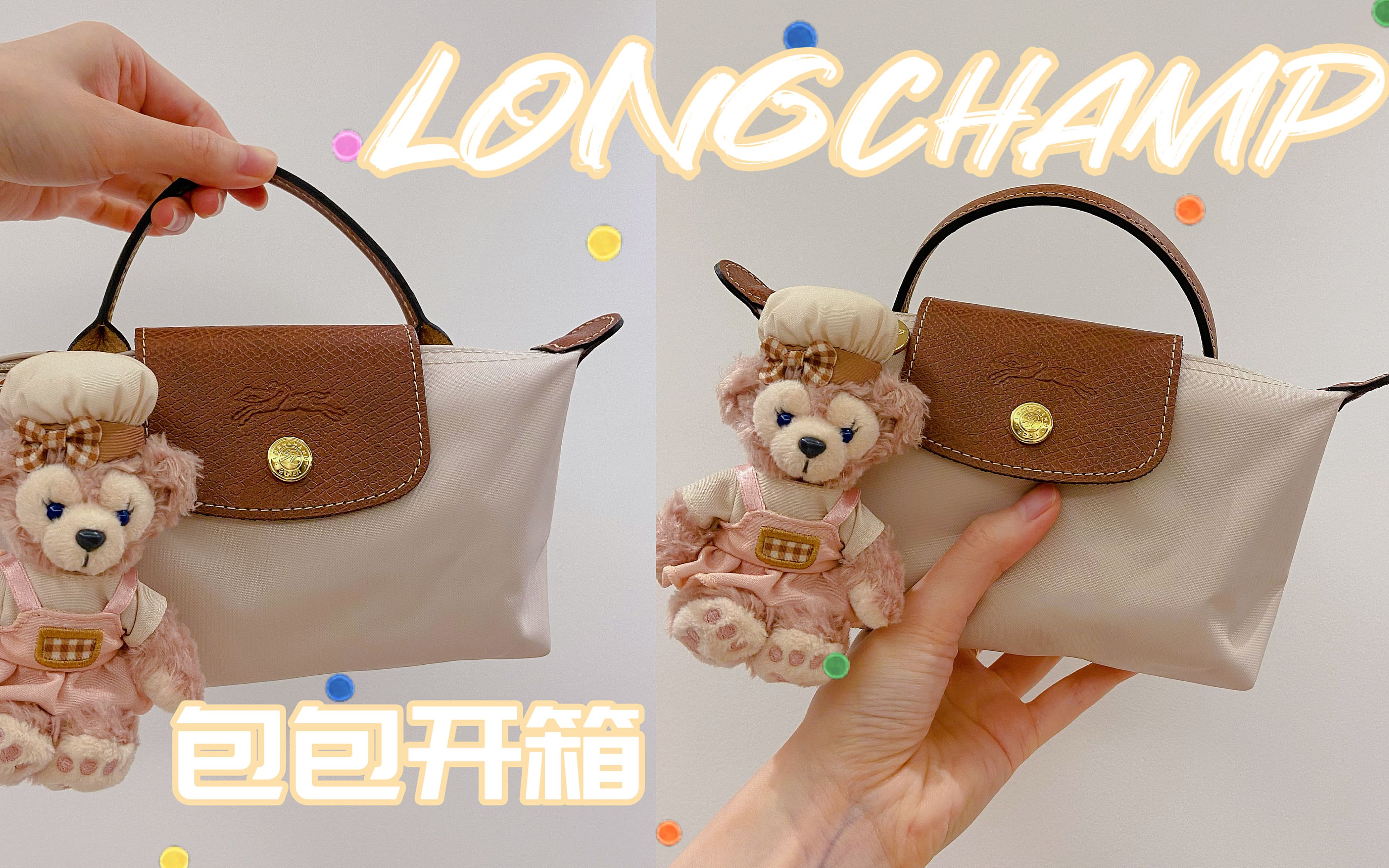 LONGCHAMP包包开箱 | 新买的包包 | 可爱又实用的小包 | 我的包包里有什么哔哩哔哩bilibili