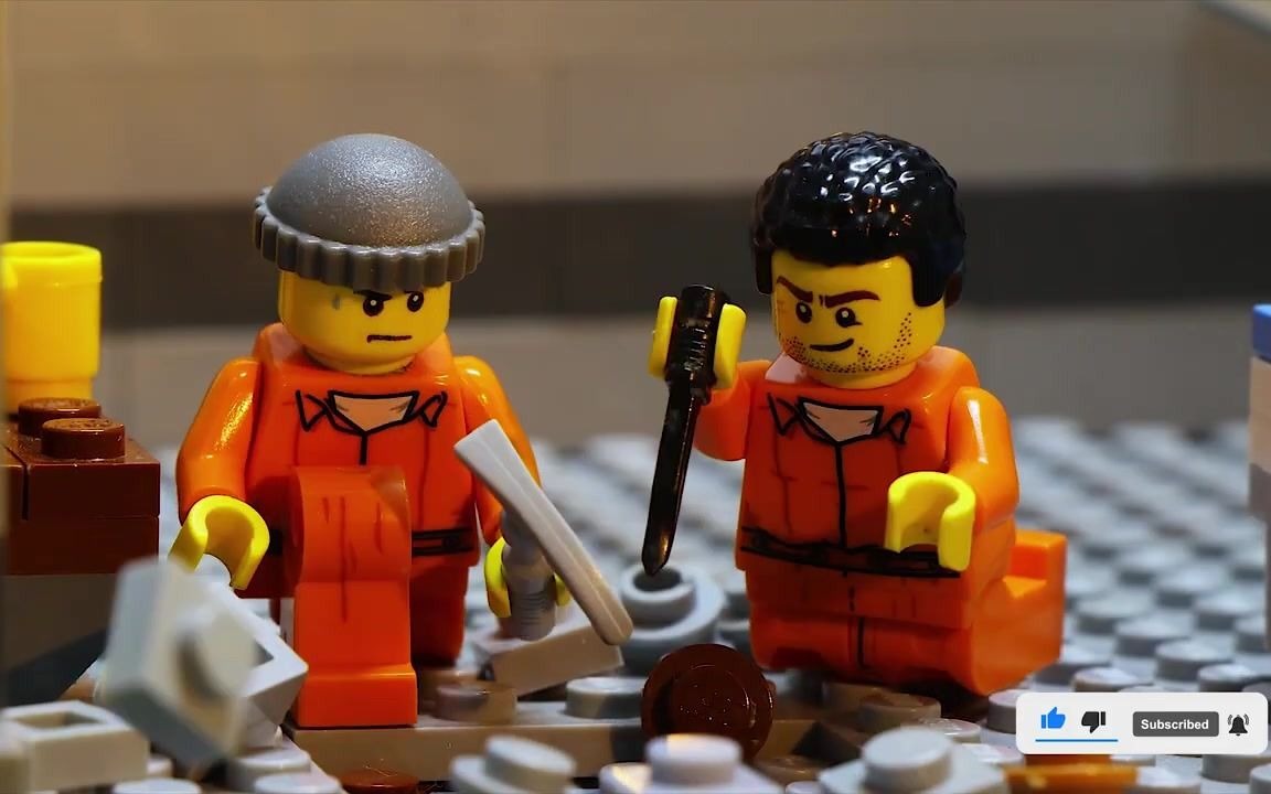 乐高僵尸派出所:挖掘秘密地下隧道 定格动画_哔哩哔哩 (゜-゜)つロ