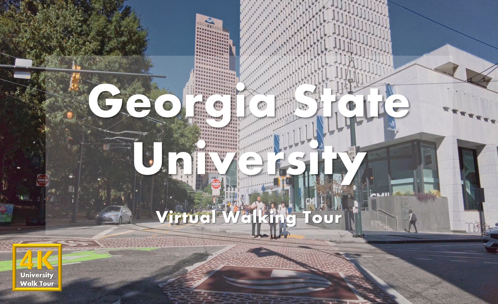 佐治亚州立大学  校园漫步  Georgia State University Virtual Walking Tour|USA哔哩哔哩bilibili