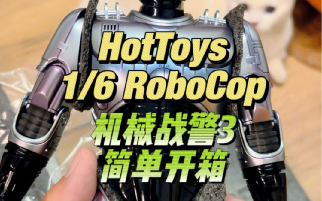 [图]HotToys 1/6 RoboCop 机械战警3 铁甲威龙3 简单开箱