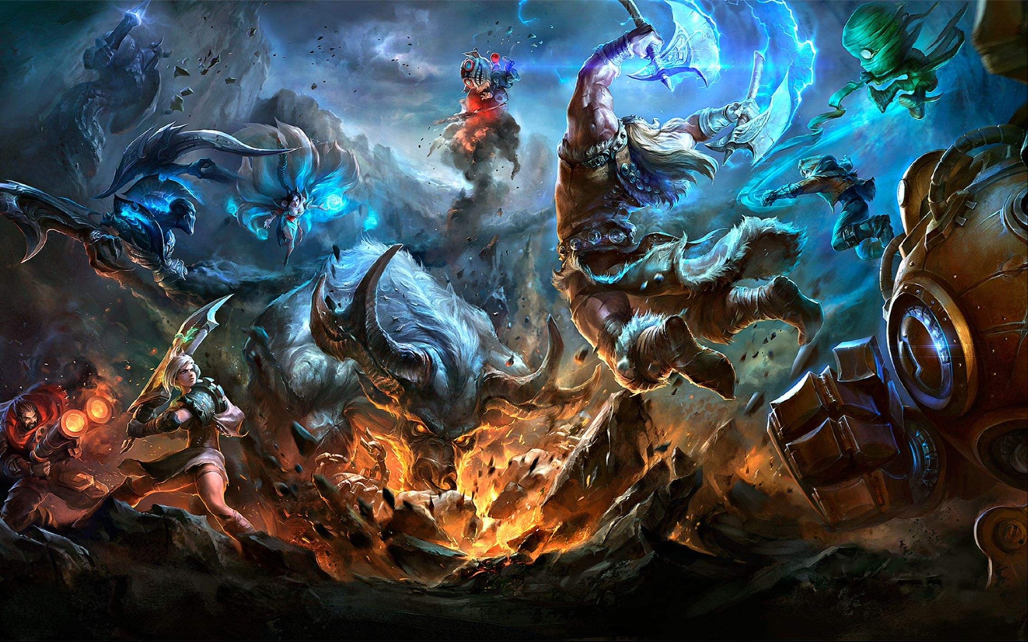 lol英雄联盟～超燃cg混剪【配音向】