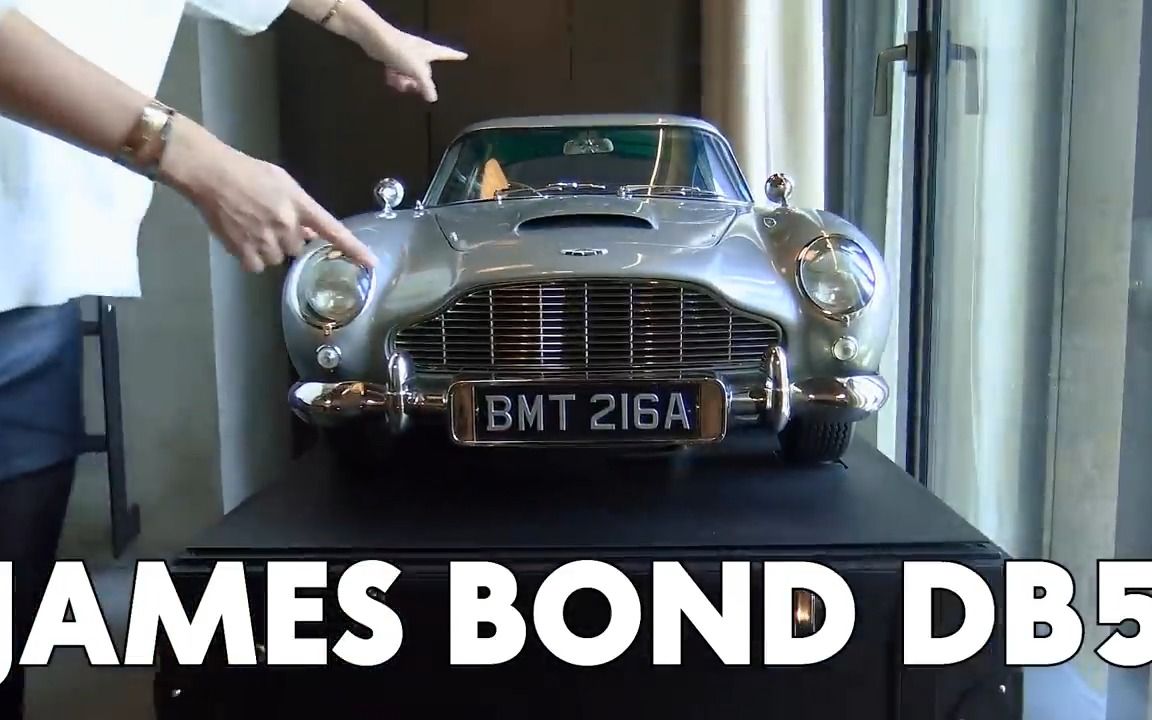 世界上最昂贵的玩具车—迷你詹姆斯邦德阿斯顿马丁 db5