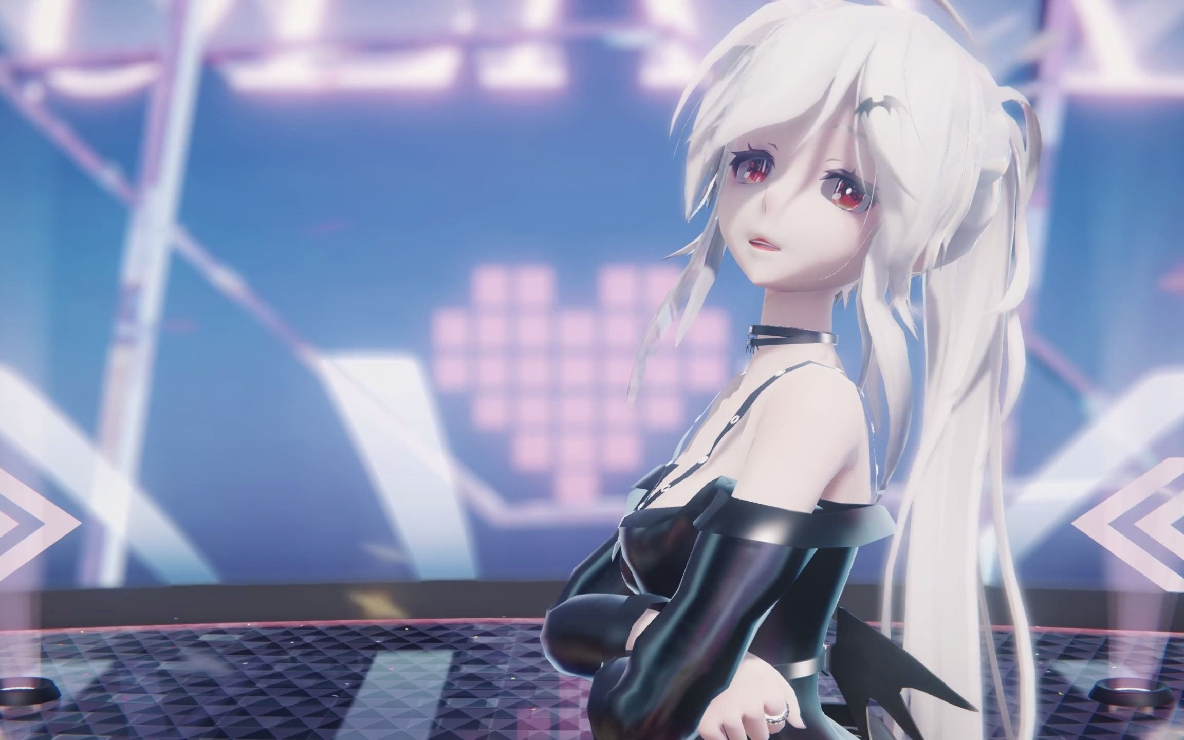 【mmd/弱音/brown eyed girl】朋克小恶魔来啦!