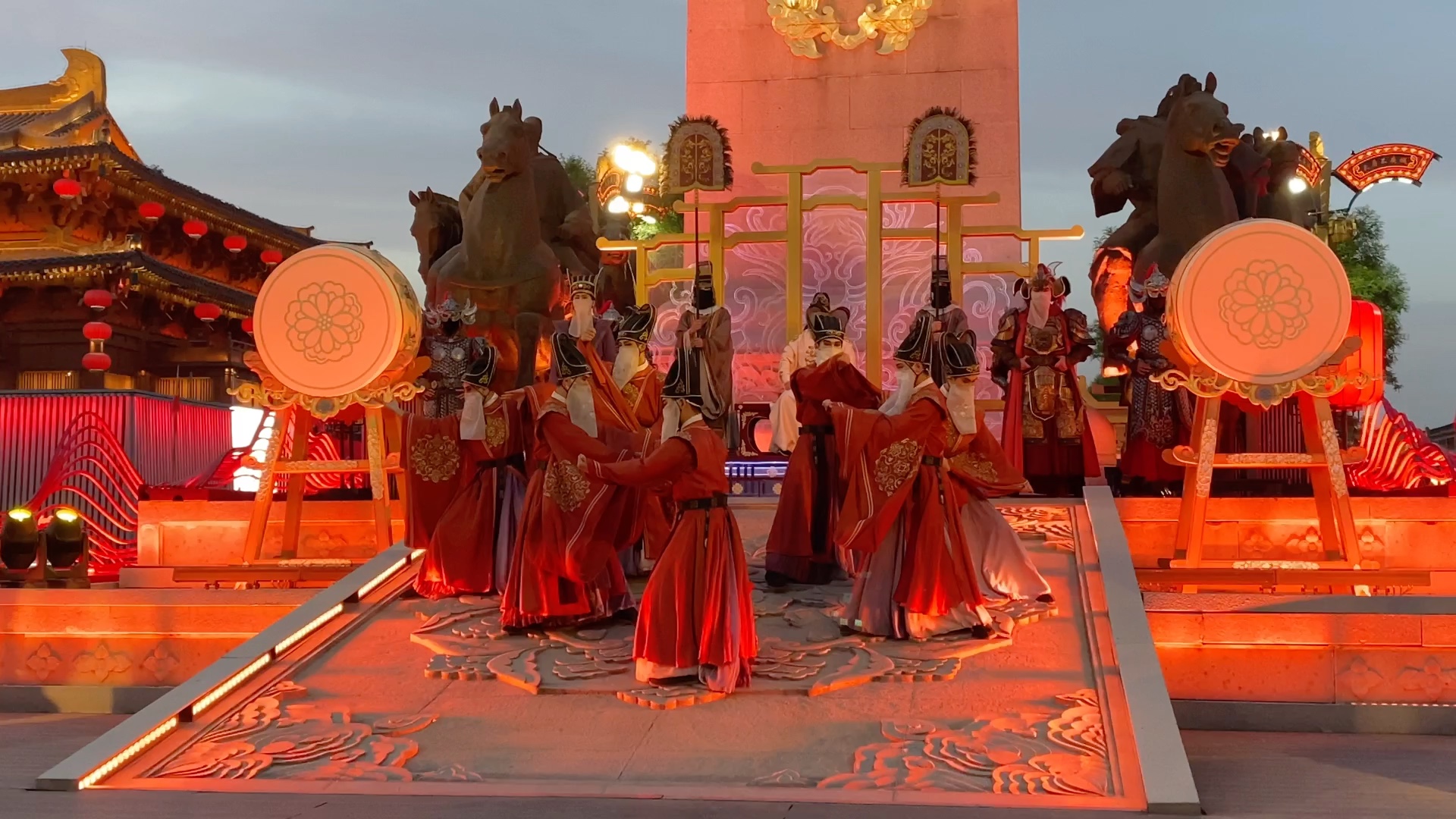 西安大唐不夜城实景演出